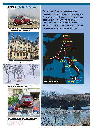 Europareise im Mini