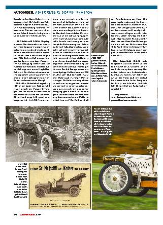 Adler 18/35 PS Doppel-Phaeton