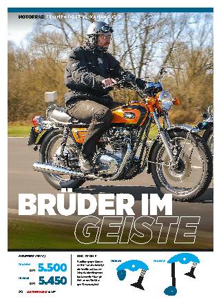 Triumph Tiger vs. Yamaha XS 2