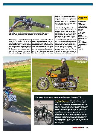 Triumph Tiger vs. Yamaha XS 2