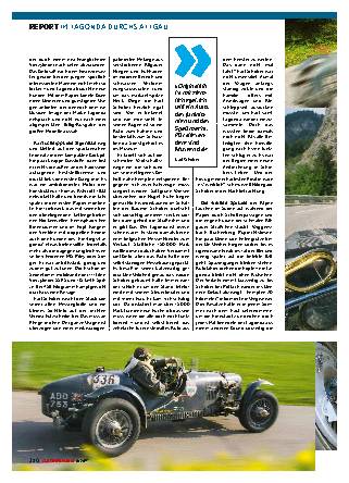 Im Lagonda durchs Allgäu