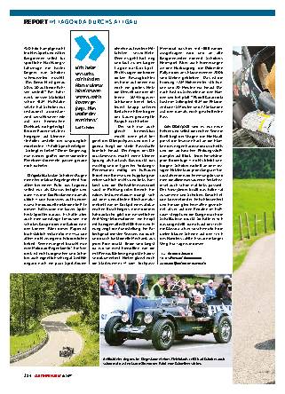 Im Lagonda durchs Allgäu