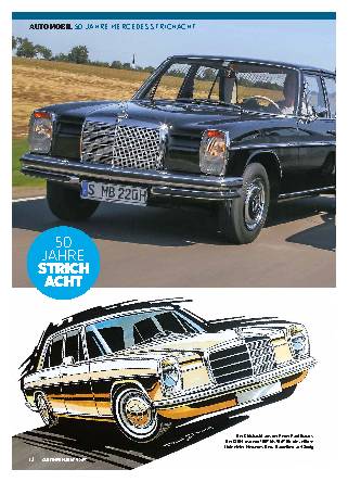50 Jahre Mercedes Strichacht