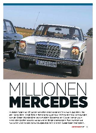 50 Jahre Mercedes Strichacht