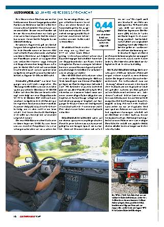 50 Jahre Mercedes Strichacht