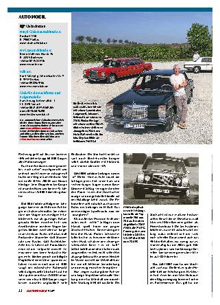 50 Jahre Mercedes Strichacht