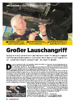 Geräusche orten und erkennen