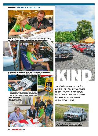 Kinder an die Rallye