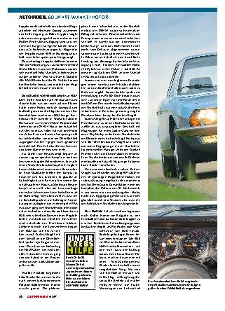 60 Jahre Wankelmotor