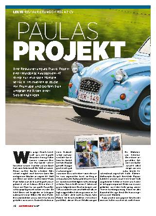 Restaurierung Citroën 2CV