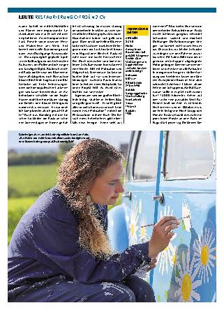 Restaurierung Citroën 2CV
