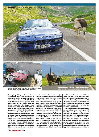 BMW-Ausfahrt Rumänien