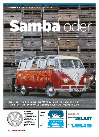 VW T1 Samba vs. Dodge A 108
