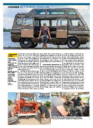 VW T1 Samba vs. Dodge A 108