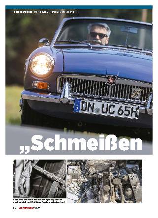 Restaurierung MGB MK I