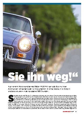 Restaurierung MGB MK I