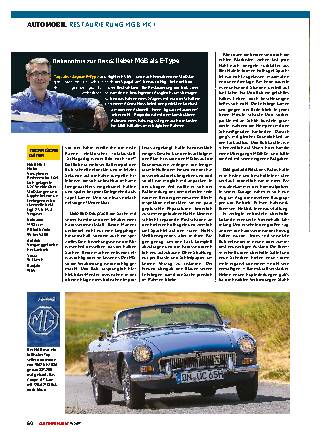 Restaurierung MGB MK I