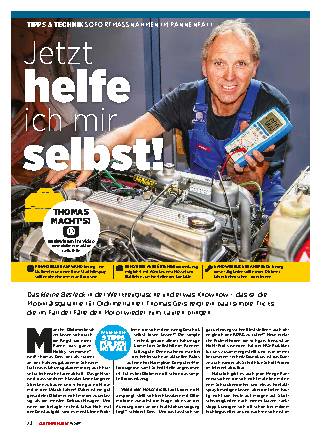 Sofortmassnahme im Pannenfall