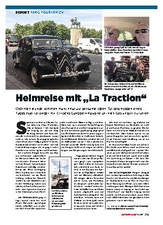 Paris-Tour im 11 CV