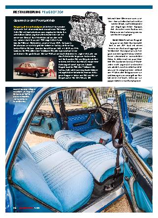 Restaurierung Peugeot 204