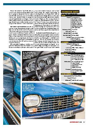 Restaurierung Peugeot 204