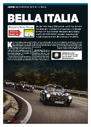 Beifahrer bei der Mille Miglia
