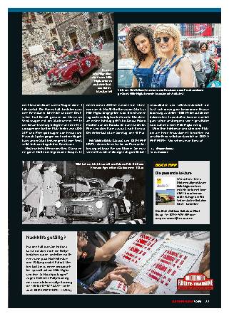 Beifahrer bei der Mille Miglia