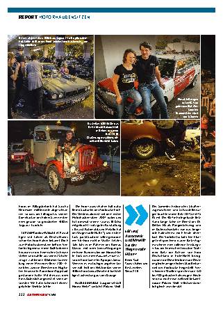 Motorhaubensitzen