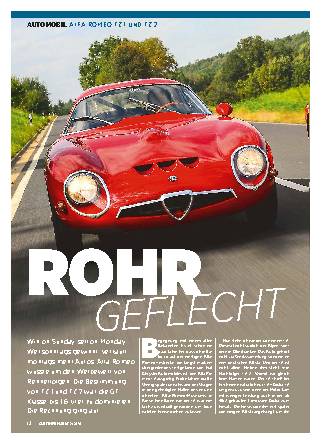 Alfa Romeo TZ 1 und TZ 2