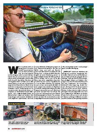 Vater und Sohn restaurieren Porsche 924
