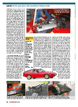 Vater und Sohn restaurieren Porsche 924