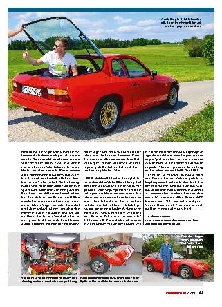 Vater und Sohn restaurieren Porsche 924
