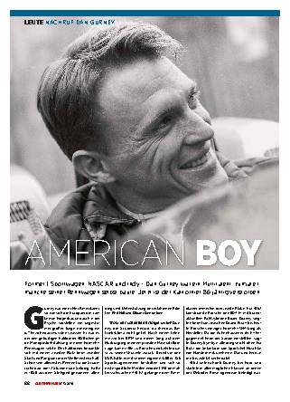Nachruf Dan Gurney