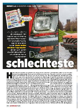 500 Kilometer im 300-Euro-Yugo