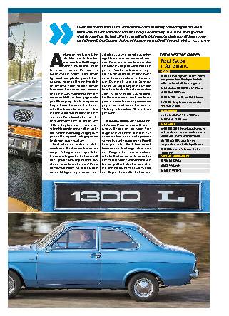 50 Jahre Ford Escort