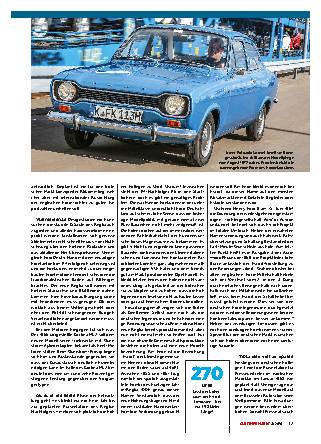 50 Jahre Ford Escort