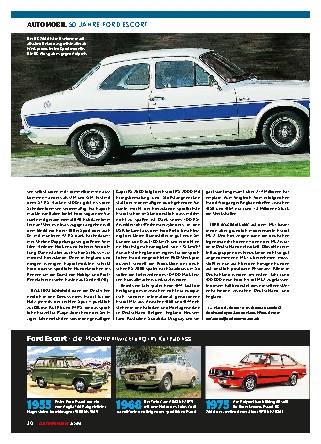 50 Jahre Ford Escort