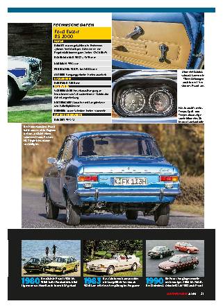 50 Jahre Ford Escort