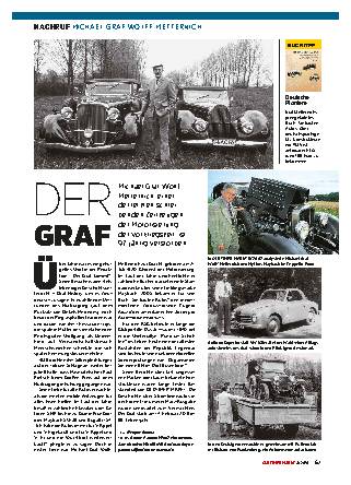 Nachruf Michael Graf Wolff Metternich