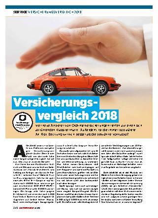 Versicherungsvergeich 2018