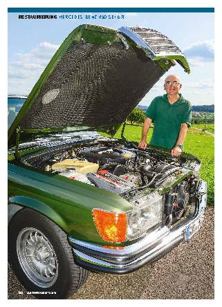 Restaurierung Mercedes-Benz 450 SEL 6.9