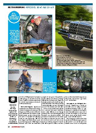 Restaurierung Mercedes-Benz 450 SEL 6.9