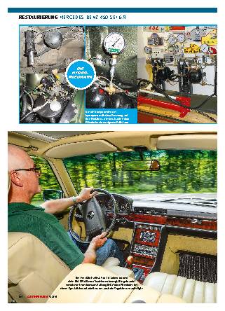 Restaurierung Mercedes-Benz 450 SEL 6.9