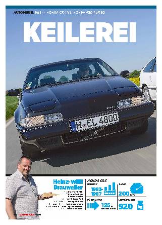 Duell Honda CRX vs. Volvo 480 Turbo