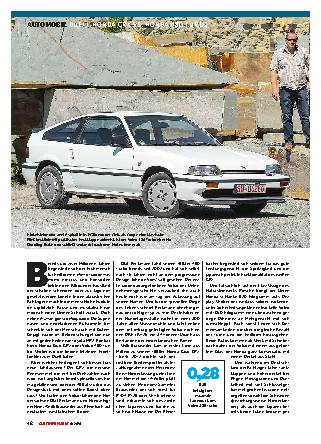 Duell Honda CRX vs. Volvo 480 Turbo