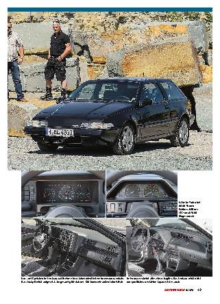 Duell Honda CRX vs. Volvo 480 Turbo