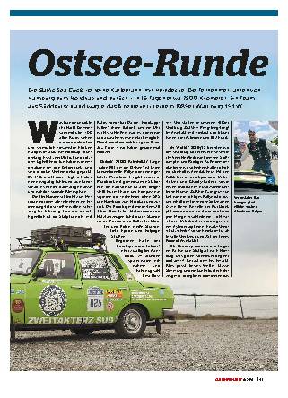 Im Wartburg 353 um die Ostsee