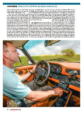Porsche 911 Carrera 3.0 gegen BMW 3.0 CSI