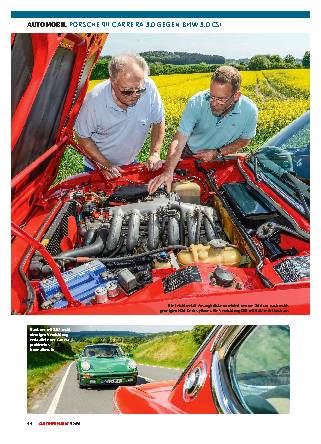 Porsche 911 Carrera 3.0 gegen BMW 3.0 CSI