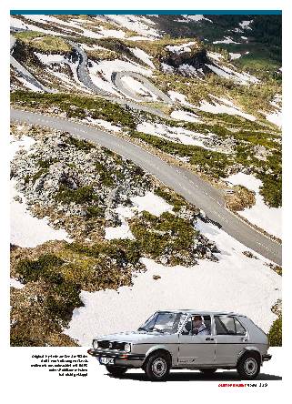 Im Golf L zum GTI-Treffen